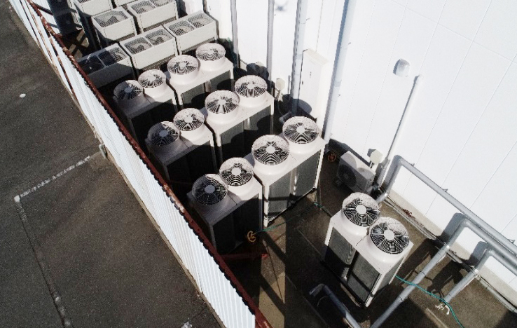 富士精工空調更新工事